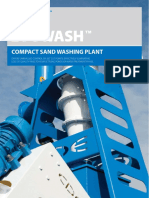 Evowash: Compact Sand Washing Plant