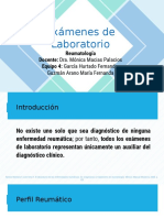 Exámenes de Laboratorio