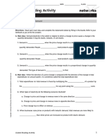 Capitulo 4 Leccion 3 La Elasticidad de La Demanda (Guía de Lectura) ENGLISH