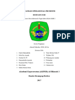 Standar Operasional Prosedur