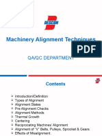 Machinery Alignment Techniques