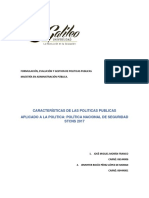 Características de Las Politicas Publicas PDF
