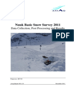 Snow Cover Survey 2011