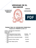 Creación de Una Empresa y Ciclo Contable