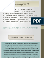 Stress, Emosi Dan Adaptasi