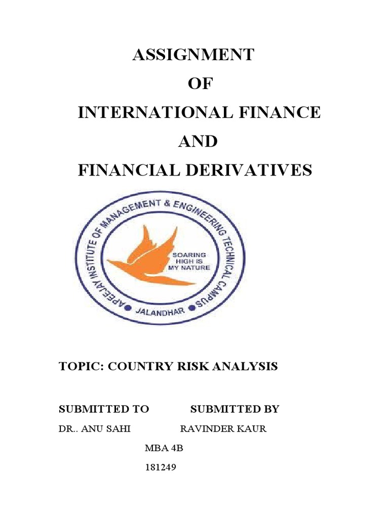 Country Risk Analysis Overview | PDF | Risk | Investing