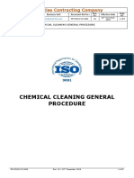 Pr-Div02-Cc-0001 Chemical Cleaning General Procedure
