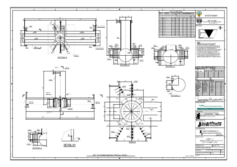 FFR6 Frame Detail and Bill of Materials | PDF