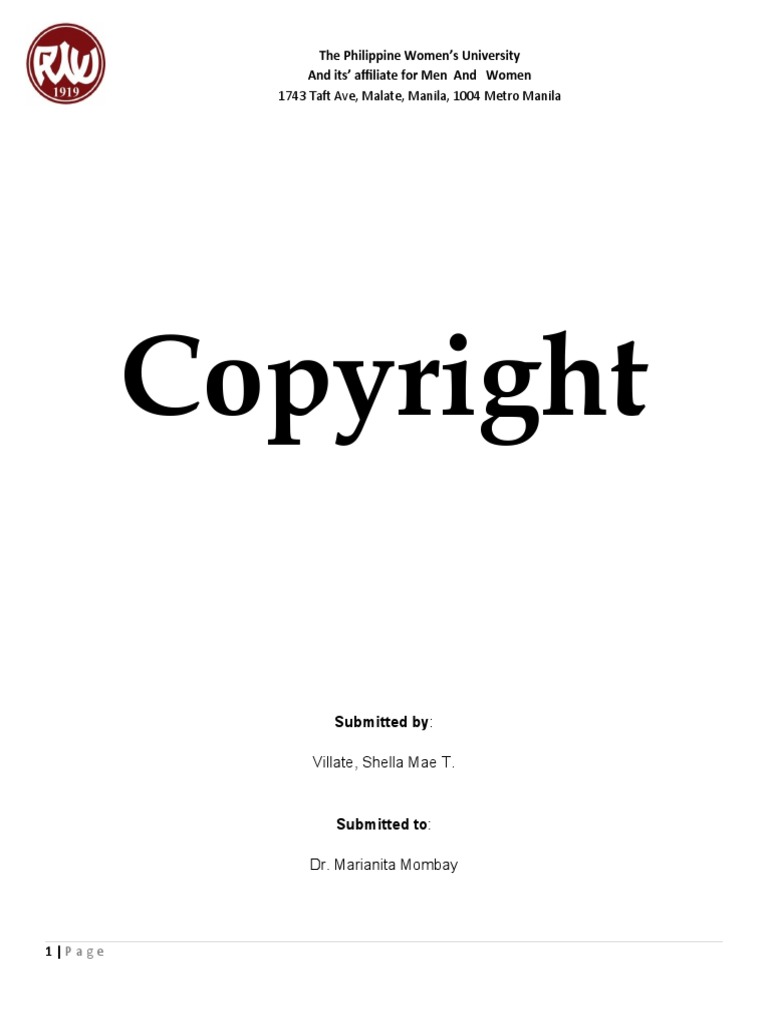 Copyright Hard | PDF | Intellectual Property | Copyright