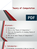  Why Theory of Computation