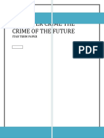 Computer Crime The Crime of The Future: Itab Term Paper