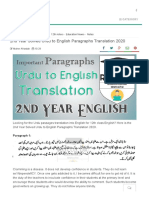 TRANSLATED PARAGRAPHS