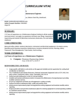 Curriculum Vitae: Mohd Shahbaz Alam