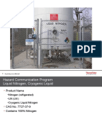 Hazard Communication Program Liquid Nitrogen