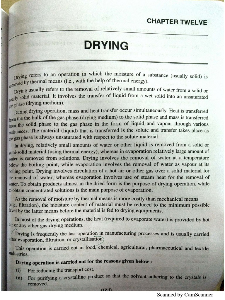Drying PDF | PDF