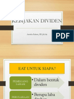 Kebijakan Dividen PDF