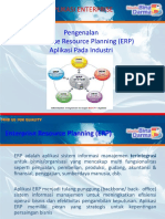 Pengenalan Enterprise Resource Planning (ERP) Aplikasi Pada Industri