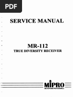 Service Manual: Mipro