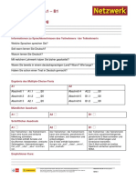 Netzwerk A1-B1 Einstufungstest-2 PDF