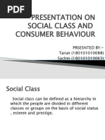 PRESENTATION ON Social Class