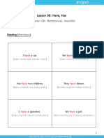 Have and Has PDF