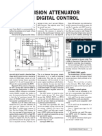 Precision Attenuator With Digital Control: (B) Output