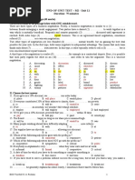 End-Of-Unit Test - M2 - Unit 11 Duration: 75 Minutes