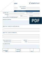 Incident Report Template - Quick Form to Document Any Incident