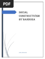 Social Constructivisam by Bandura