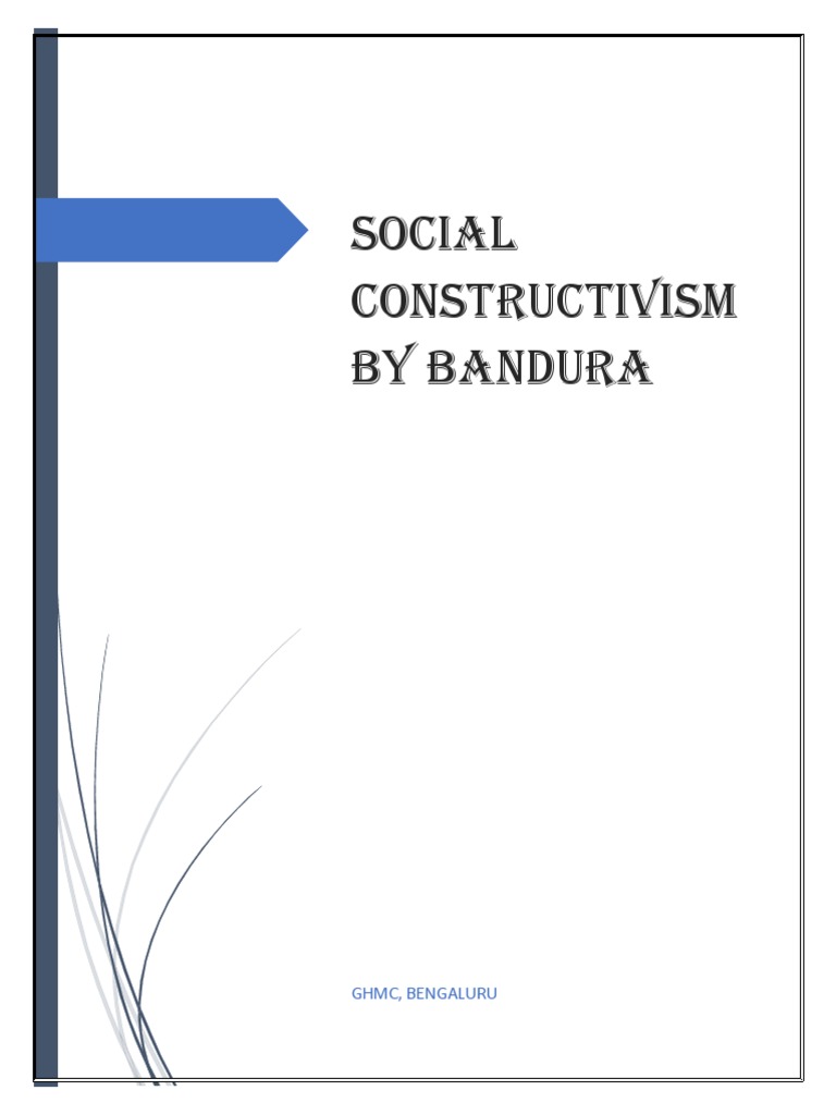 Social Constructivisam by Bandura | PDF | Constructivism (Philosophy Of ...