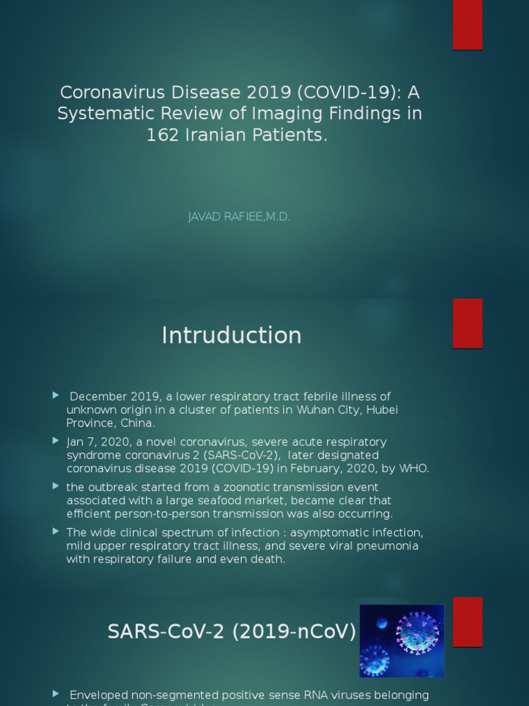 Coronavirus Disease 2019 (COVID-19) | PDF | Pneumonia | Diseases And ...