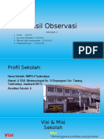 Hasil Observasi