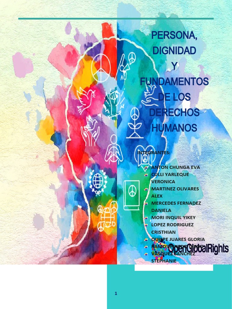 Persona Dignidad y Fundamentos de Los Derechos Humanos | PDF | La Ley