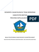 Cagar Budaya Kabupaten Bintan PDF