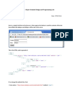 Lab No-11 Date: 07/04/2016: ICT-2101: Object Oriented Design and Programming Lab