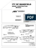 CITY OF MANSFIELD Standardconstructiondetails - 2014 PDF