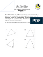 Class 7 Worksheet 12