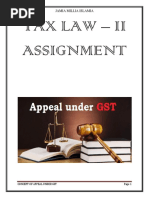 Concept of Appeal Under GST