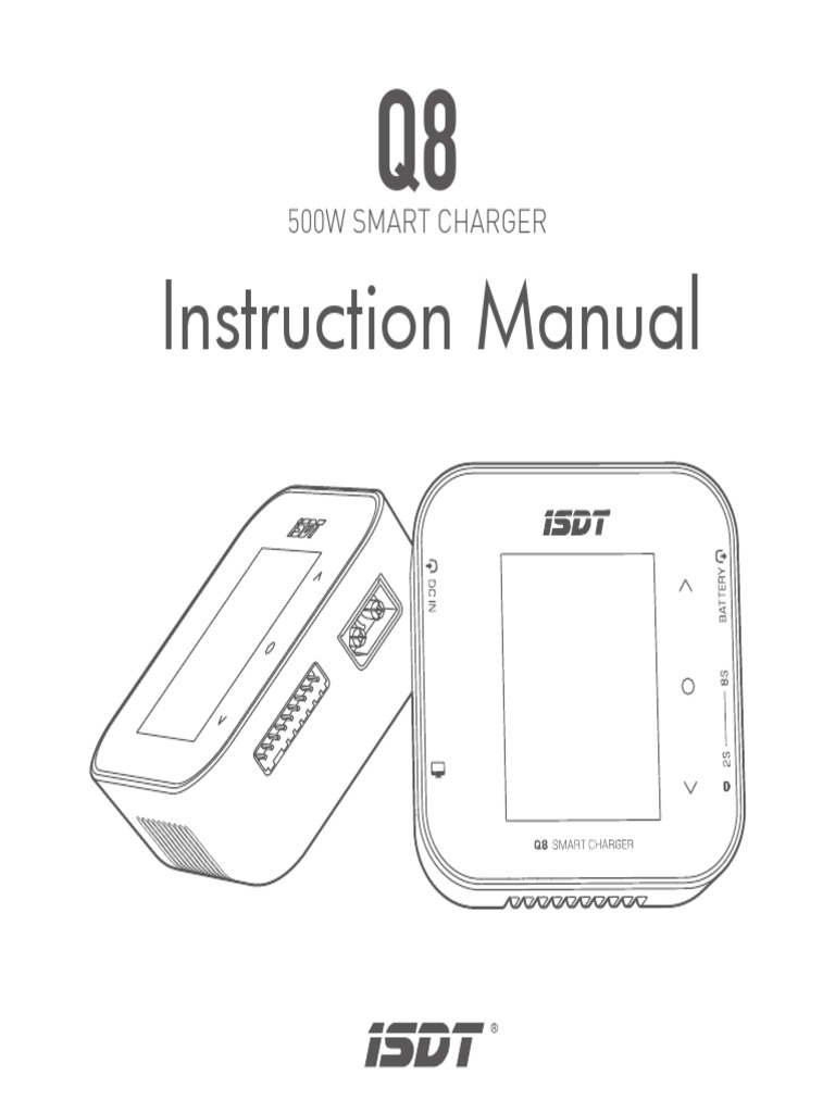 Instruction Manual: 500W Smart Charger | PDF | Battery Charger ...