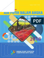 Kecamatan Air Putih Dalam Angka 2018 PDF