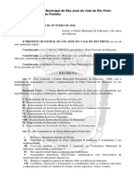 Decreto institui Fórum Municipal de Educação