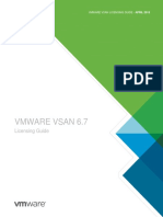 Vmware Vsan 67 Licensing Guide