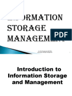 Dr. PLK Priyadarsini, SASTRA - Information Storage Management