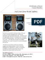 Bare-Hand Live-Line Work Safety: BCM Series of Boom Current Monitors