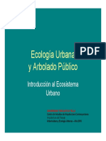 1 Ecología Urbana y Arbolado Público