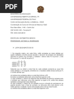 lista revisão 