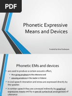 06 - Phonetic EMs and SDs