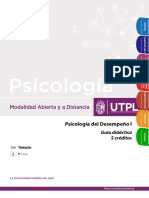Guia Psicologia Del Desempeño PDF