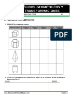 27 Sólidos Geométricos y Transformaciones Sexto de Primaria