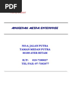 Contoh Pengenalan Dan Profile Perniagaan